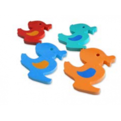 Duck play shape (small) - 4 units set - 28X23X3cm